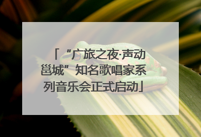 “广旅之夜·声动邕城”知名歌唱家系列音乐会正式启动