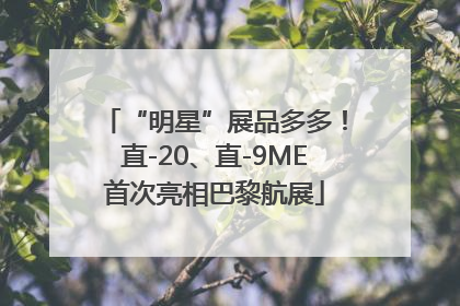 “明星”展品多多！直-20、直-9ME首次亮相巴黎航展