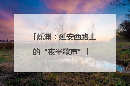 烁渊：延安西路上的“夜半歌声”