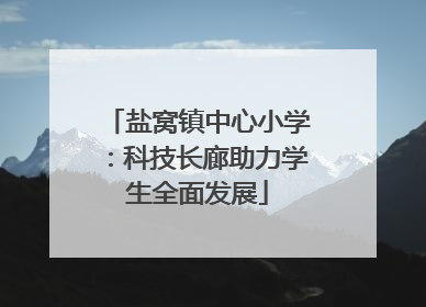 盐窝镇中心小学：科技长廊助力学生全面发展