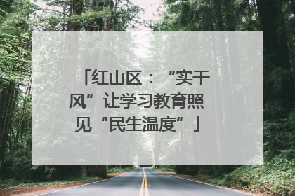 红山区：“实干风”让学习教育照见“民生温度”