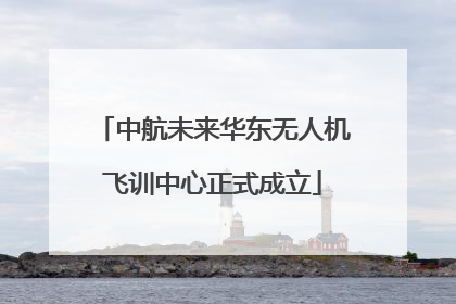 中航未来华东无人机飞训中心正式成立
