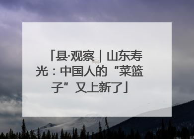 县·观察｜山东寿光：中国人的“菜篮子”又上新了