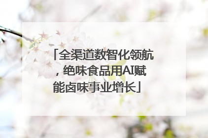 全渠道数智化领航，绝味食品用AI赋能卤味事业增长