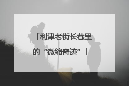利津老街长巷里的“微缩奇迹”