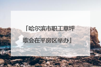 哈尔滨市职工草坪歌会在平房区举办