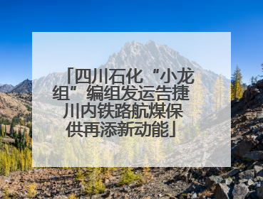 四川石化“小龙组”编组发运告捷 川内铁路航煤保供再添新动能