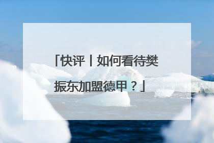 快评丨如何看待樊振东加盟德甲？