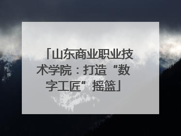 山东商业职业技术学院：打造“数字工匠”摇篮