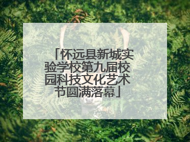 怀远县新城实验学校第九届校园科技文化艺术节圆满落幕