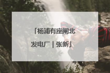 杨浦有座闸北发电厂｜张新