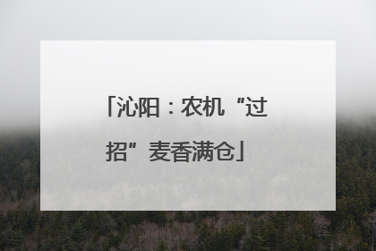 沁阳：农机“过招”麦香满仓