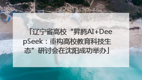 辽宁省高校“昇腾AI+DeepSeek：重构高校教育科技生态”研讨会在沈阳成功举办