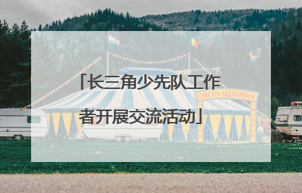 长三角少先队工作者开展交流活动