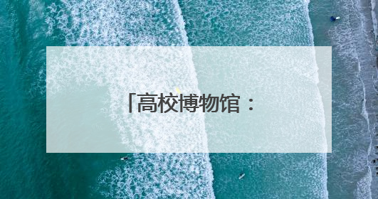 高校博物馆：欲出“象牙塔”，谁来推一把