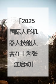 2025国际人形机器人技能大赛在上海张江启动